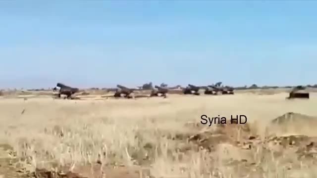 درعا - حملات موشکی ارتش سوریه به مواضع النصره