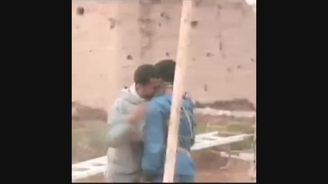 ویدیویی از خداحافظی شهیدان غواص بوشهری قبل از عملیات