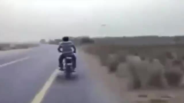 تصادف موتورسیکلت در ایران  Motorbike Crash in Iran