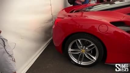 صدای اگزوز فراری 488 GTB Ferrari