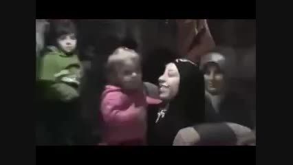 آزادی ۲۵ زن و کودک مقابل یک تروریست در نبل و الزهراء