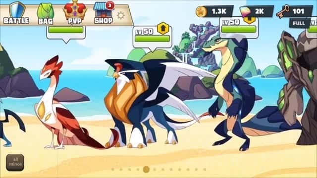 تریلر بازی موبایل Mino Monsters 2: Evolution - زومجی