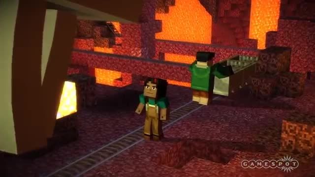 10 دقیقه اول Minecraft: Story Mode Episode 2