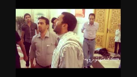 عزاداری بچه های مسجد در ایام زیارتی مخصوص امام رضا