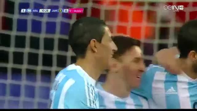 آرژانتین 1-0 جامئیکا/ گل بازی