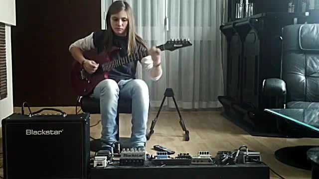 AC/DC - Back in Black Cover cover by tina s