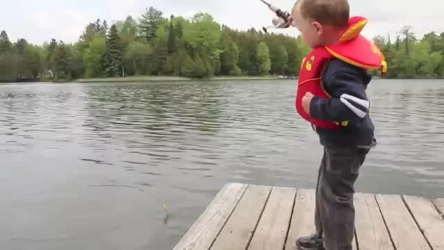 بچه ماهیگیر جالب