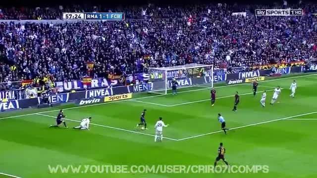 هایلایت بازی کریستیانو رونالدو مقابل بارسلونا (2013)