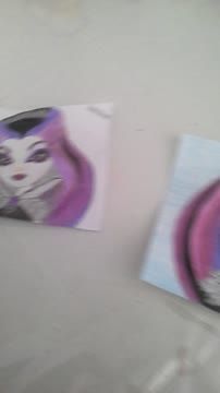 دو تا از نقاشی های من از  raven queen