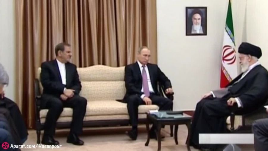دیدار ولادیمیر پوتین با رهبر معظم انقلاب اسلامی ایران