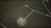 تصاویر ثبت شده از دوربین یک هلیکوپتر از پرتاب موشک SpaceX
