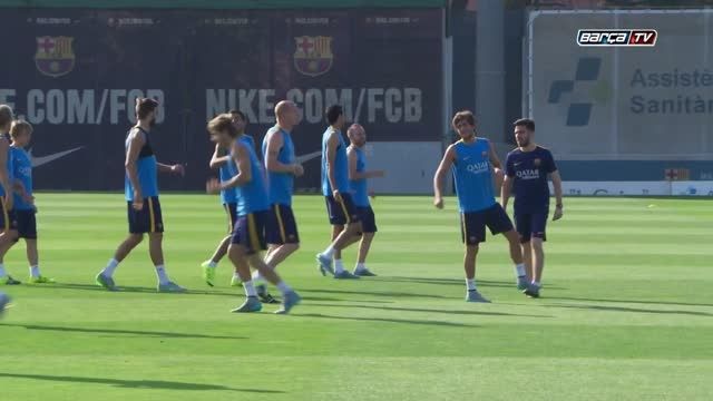 تمرینات بارسلونا (16.07.2015)
