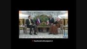دیدار آیت الله هاشمی با رئیس مجلس دوما روسیه