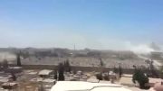 حمله موشکی مدافعان حرم به محل اختفای سگ های وهابی