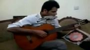 نوازندگی همزمان گیتار و سازدهنی الهه ناز by farshid pazouki