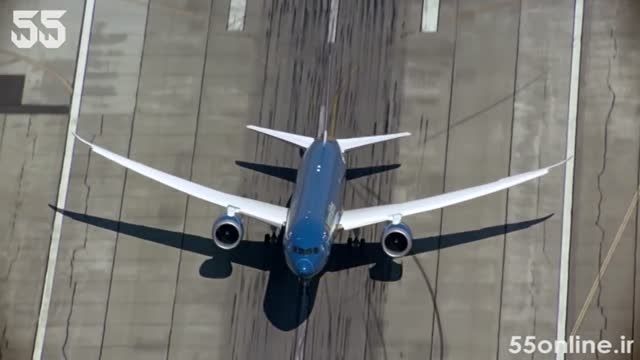 تیک آف عمودی شگفت انگیز Boeing 787-9 در پرواز آزمایشی