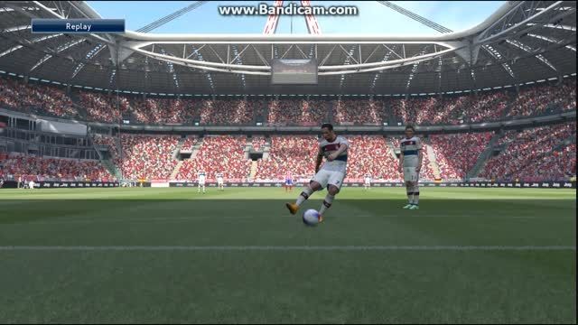 یک گل خیلی باحال با ریبری در pes2015