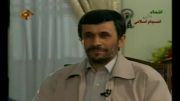 جواب احمدی نژاد مجری را به خنده وا داشت.....