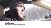 تجربه رانندگی در برف با پورشه - 2014