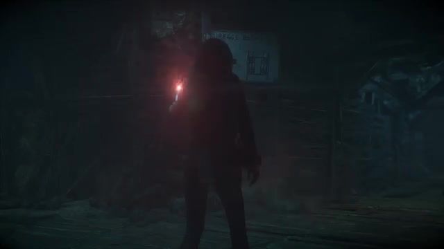 Emily shoots wendigo until dawn