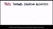 چگونه استارتاپ بسازیم 8 - 5- Paid Demand Creation