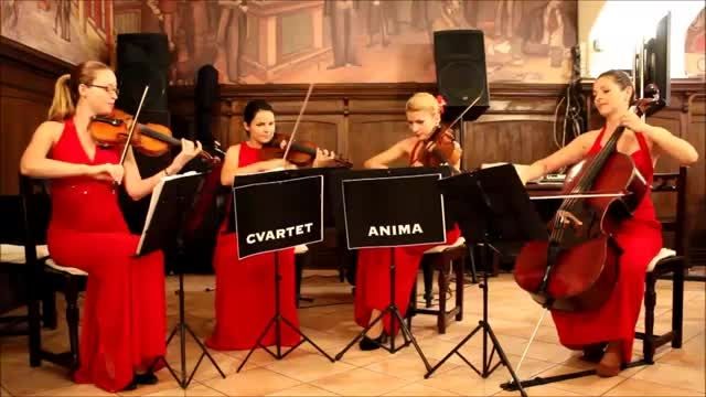 Cvartet Anima play Final Countdown from Europe