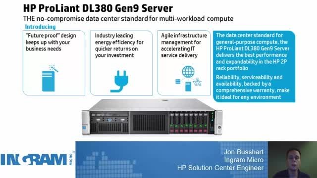 ProLiant Gen9  Tour of a DL380 Gen9 Server