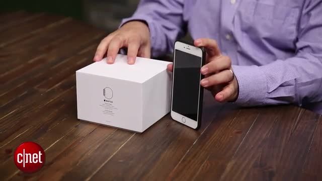 جعبه گشایی ساعت هوشمند اپل واچ مدل استیل