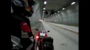 نهایت سرعت موتور R.1 تو تونل