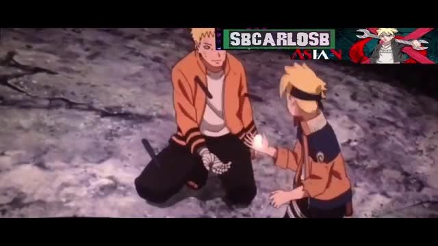 boruto-Super Rasengan vs Momoshiki