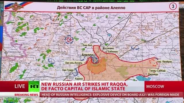 حمله روسیه به داعش  شلیک موشک کروز از بمب افکن روسی