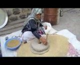 اسیاب دستی سنتی روستای منامن