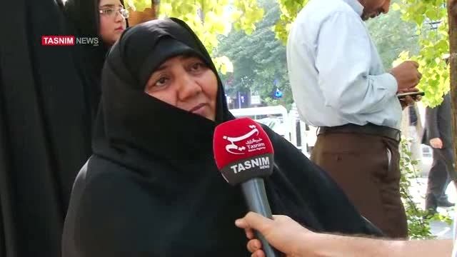 تشییع پیکر جان باختگان حادثه منا در تهران