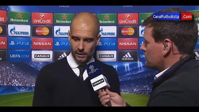 مصاحبه گواردیولا پس از بازی با بارسلونا