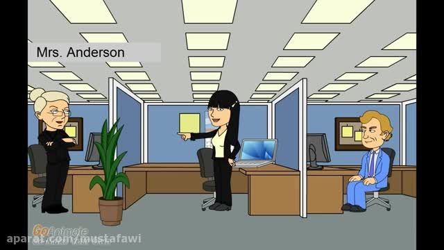 آموزش کلمات زبان انگلیسی - Business around the office