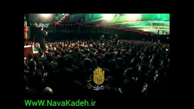 سید امیر حسینی مداحی زمینه شب هفتم محرم 93 در کرج