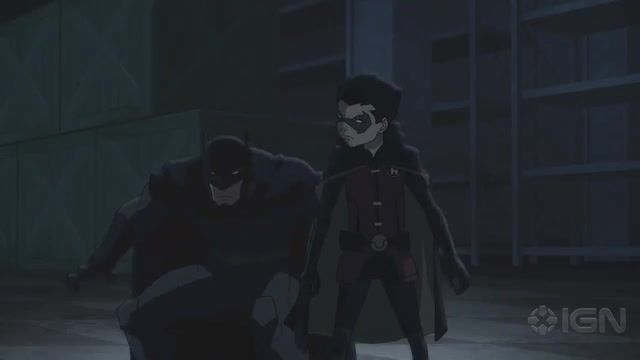 Batman vs. robin - exclusive trailer debut