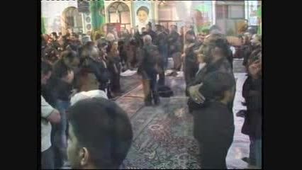 عزاداری هیات مذهبی در حسینیه آزادگان اصفهان شب اول محرم