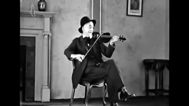 ویولونیست پیر در مدرسه آواز (1923): از مجموعه DeForest