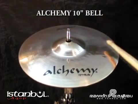 سنج دست ساز استانبول آگوپ مدل Alchemy 10&quot; Bell