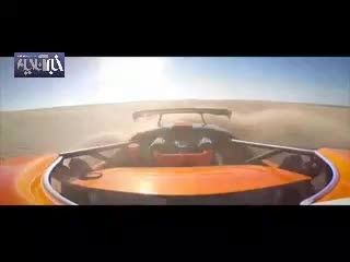 تک چرخ زدن با ماشین در سواحل خلیج فارس!!!