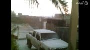 تگرگ شدید در خوزستان مانند برف