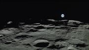غروب زمین از دید دوربین کاوشگر کاگویا (1 اکتبر 2008)