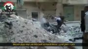 اصابت گلوله به چشم یکی از شورشیان سوریه