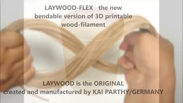 ساخت فیلامنت چوب انعطاف پذیر با پرینتر سه بعدی