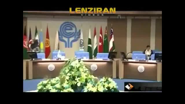 حضور زنان بی حجاب در اجلاس اکو در تهران