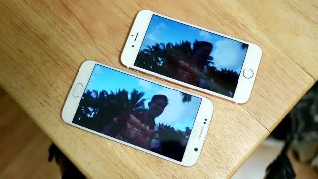 گوشی آیفون 6 و گلکسی 6 - Samsung Galaxy S6 vs iPhone 6s
