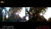 Nokia Lumia 830 vs sony xperia z3_4k video