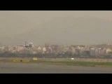 فرود هواپیمای ایرانی بدون چرخ