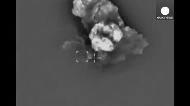 بمباران هوایی مراکز داعش توسط روسیه